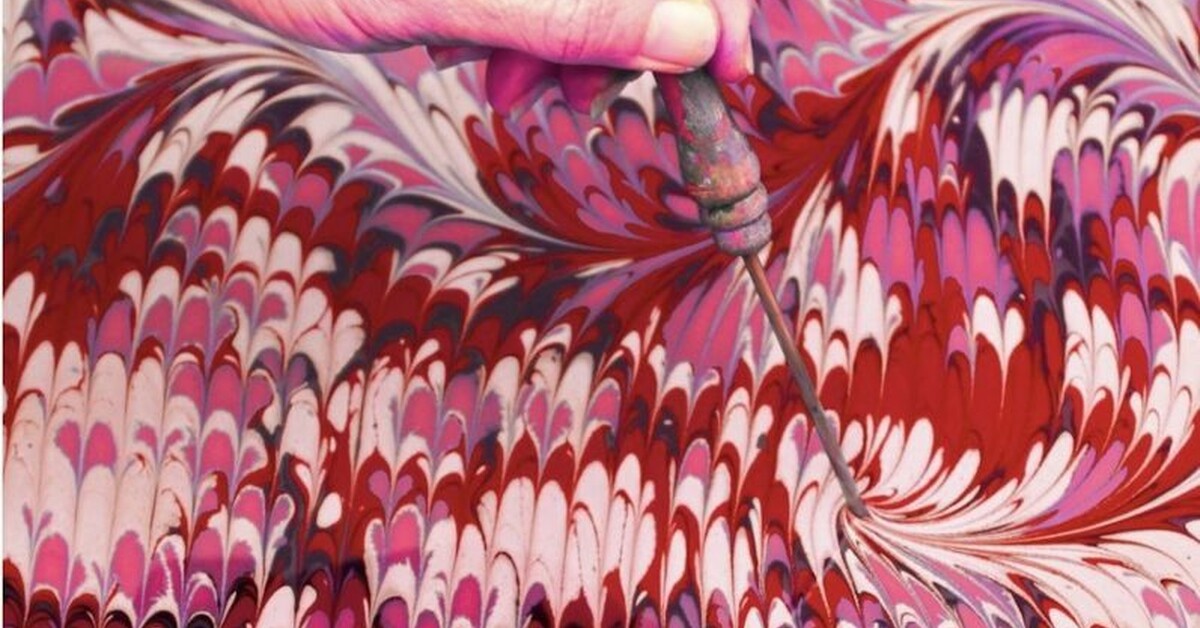 Mindful Water Marbling, from Farnham Maltings