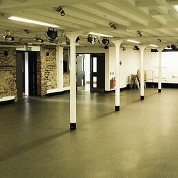 Wide shot of the Cellar Bar in Farnham Maltings