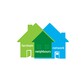Graphic of three houses overlapping with the words Farnham Neighbours Network